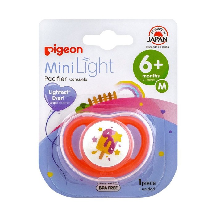 Pigeon Mini Light Pacifier Girl M