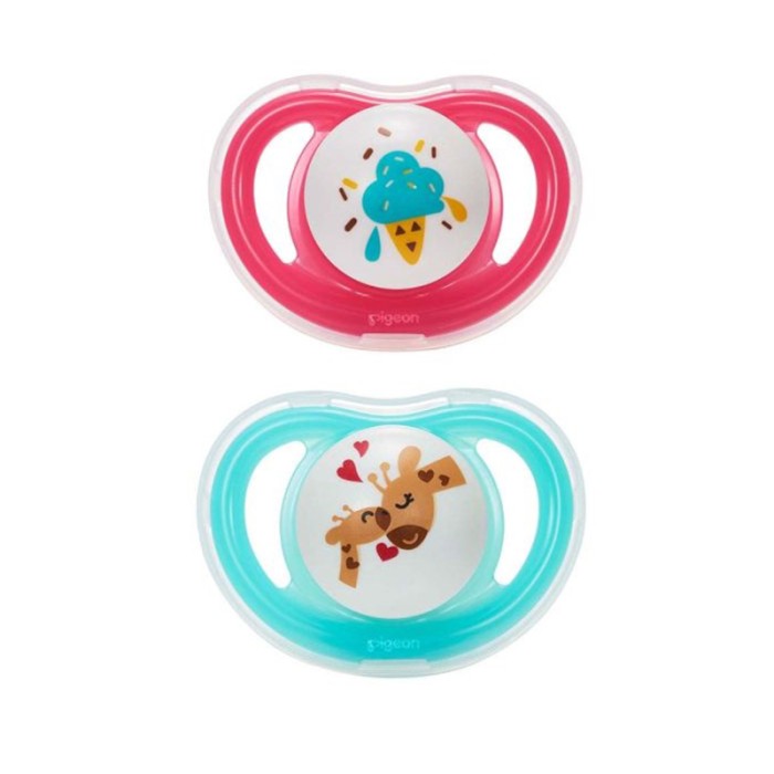 Pigeon Mini Light Pacifier Twin Girl L