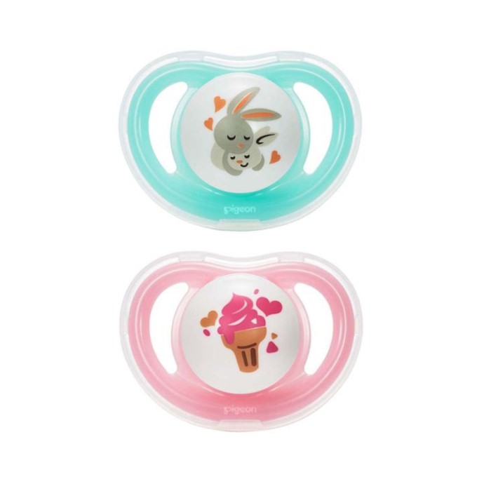 Pigeon Mini Light Pacifier Twin Girl S