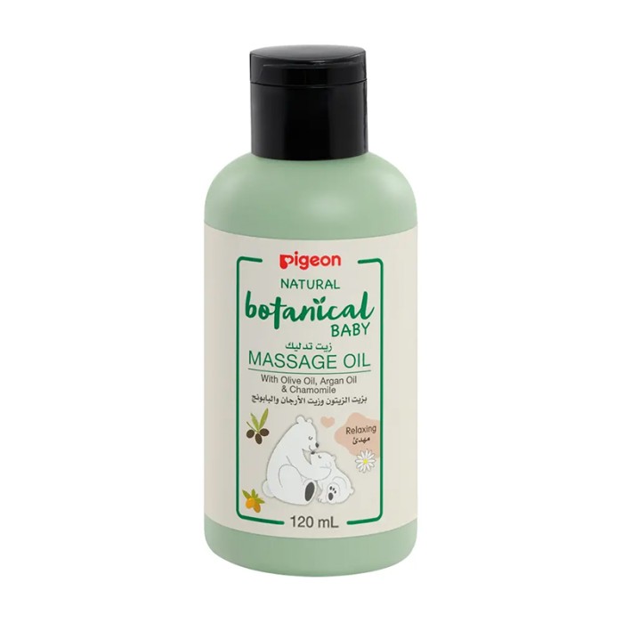 Pigeon Natural Botanical Baby Massage Oil 120ml