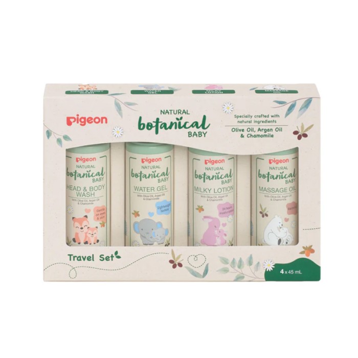 Pigeon Natural Botanical Baby Travel Set