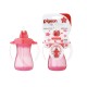 Pigeon Petite Straw Bottle Pink Hanging Type 150ml