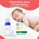 Pigeon Plastic Feeding Blue Bottle 120ml Transparent Cap