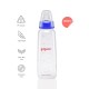 Pigeon Plastic Feeding Blue Bottle 200ml Transparent Cap