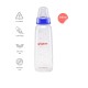 Pigeon Plastic Feeding Blue Bottle 240ml Transparent Cap