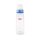 Pigeon Plastic Feeding Blue Bottle 240ml Transparent Cap