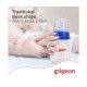 Pigeon Plastic Feeding Blue Bottle 50ml Transparent Cap