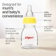 Pigeon Plastic Feeding Yellow Bottle 50ml White Cap