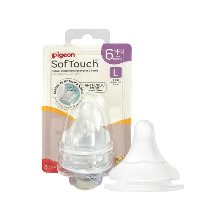 Pigeon Softtouch WN Nipples L 2PCS