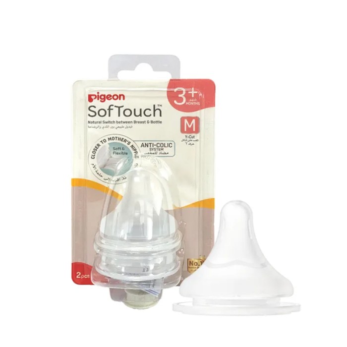 Pigeon Softtouch WN Nipples M 2PCS