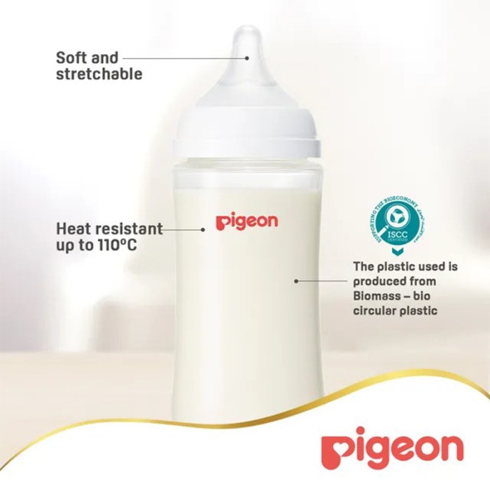 Pigeon Softtouch WN Plastic Bottle 330ml