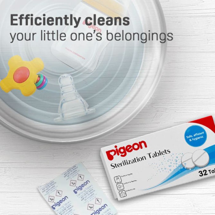 Pigeon Sterilizing Tablets 32tabs 26386