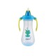 Pigeon Tall Straw Bottle Blue