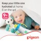 Pigeon Tall Straw Bottle Blue