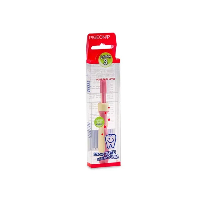 Pigeon Training Toothbrush L 3 Pink 11786