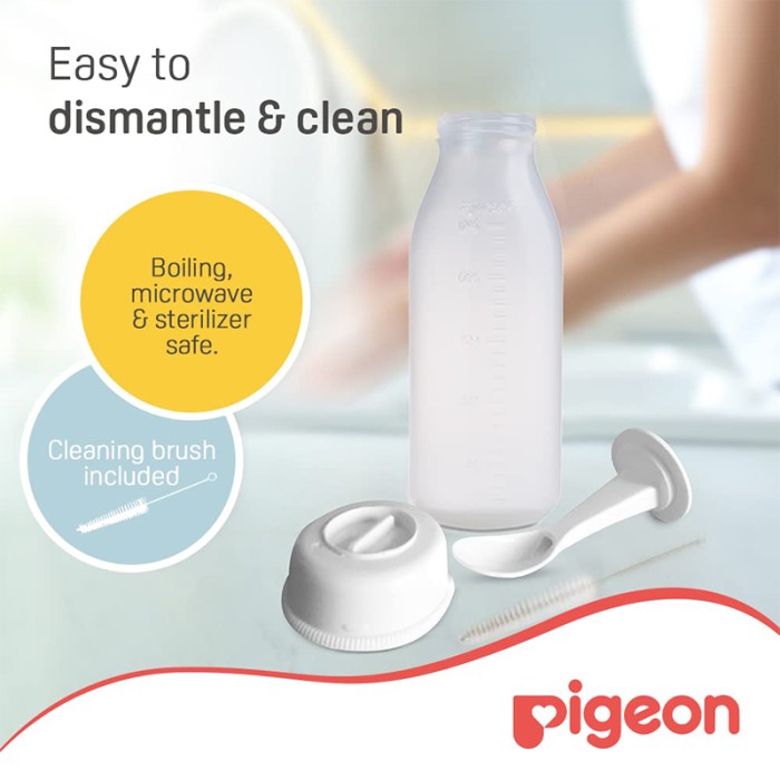 Pigeon Weaning Bottle With Spoon 240ml