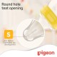 Pigeon Wide Neck Peristaltic Plus Nipple S 2Pc Blister