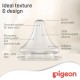 Pigeon Wide Neck Peristaltic Plus Nipple S 2Pc Blister