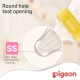 Pigeon Wide Neck Peristaltic Plus Nipple SS 1Pc Blister