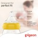 Pigeon Wide Neck Peristaltic Plus Nipple SS 1Pc Blister