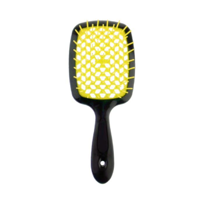 Pilot Hollow Hair Brush - Yellow