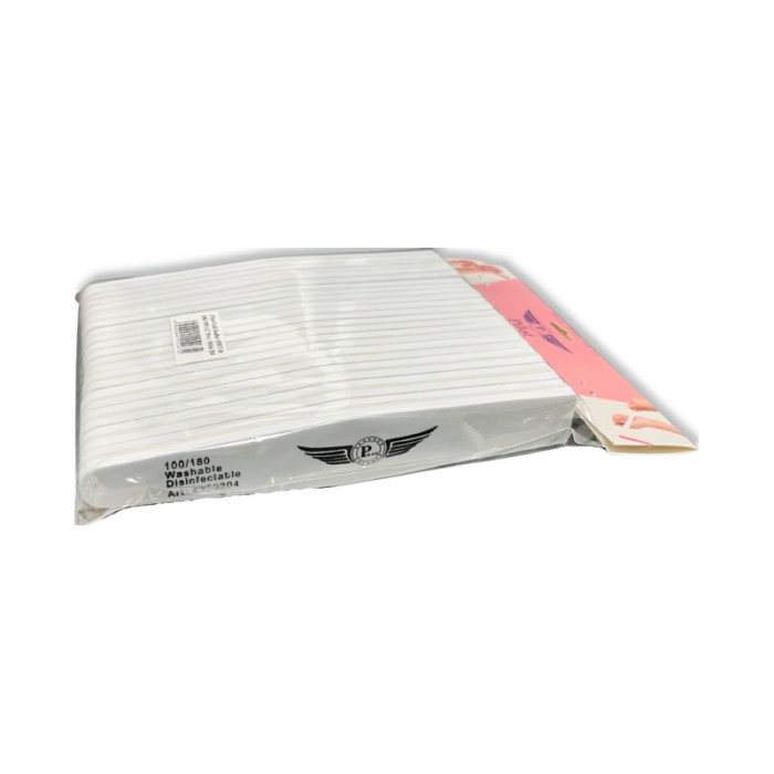 Pilot Nail Buffer S7WT-M 180/100 - White PNB-204 12 Pcs