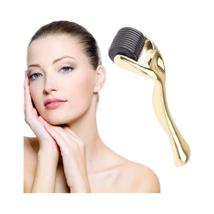 Pilot Derma Roller 0.5 - Gold