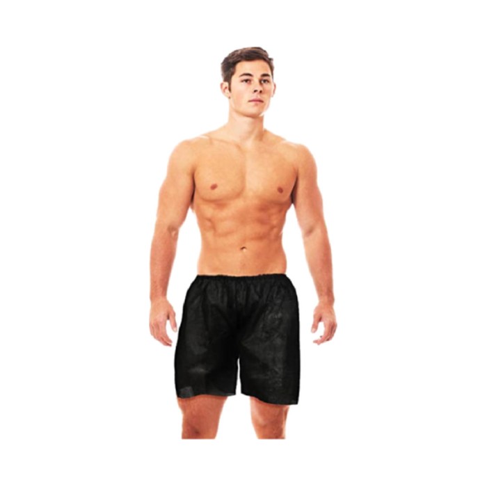 Pilot Disposable Short X-Large 45*80 50 Pcs - Black