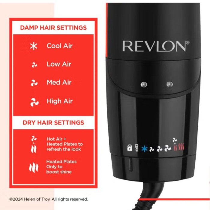 Revlon One Step Air Straight 2 in 1 Dryer & Straightener