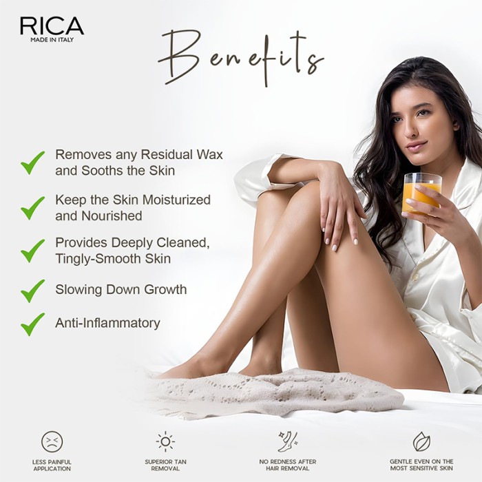 Rica Cosmetics Aloe Vera After Wax Lotion 250ml