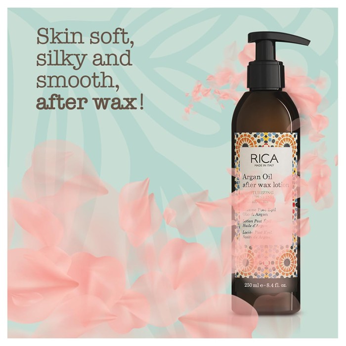 Rica Cosmetics Argan Oil After Wax Lotion 250ml