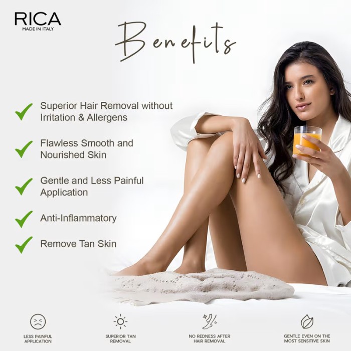 Rica Cosmetics Argan Oil Liposoluble Wax 100ml