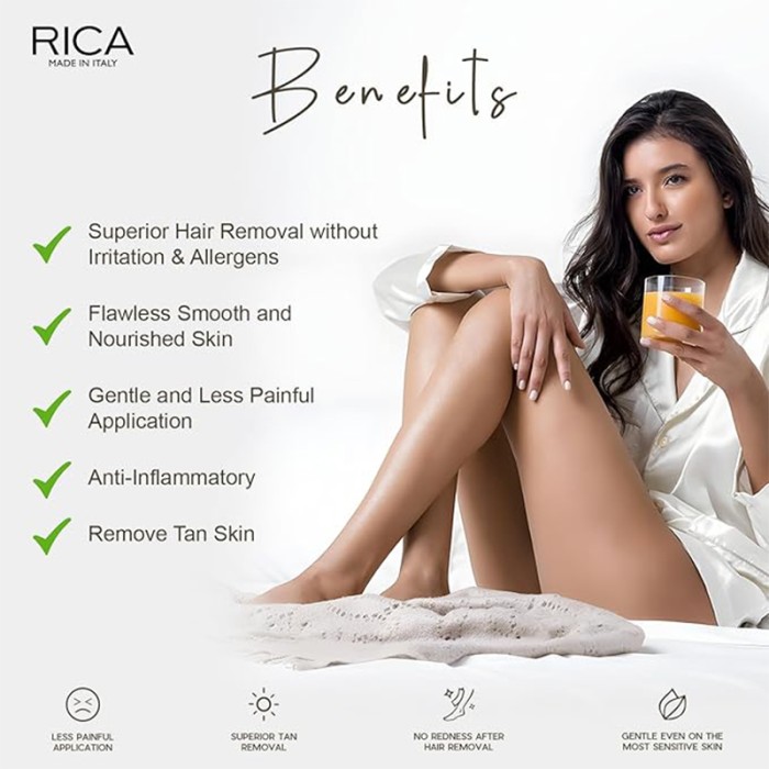 Rica Cosmetics Avocado Butter Brazilian Wax 500gm