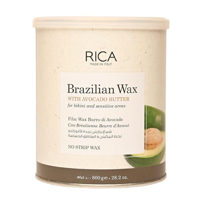 Rica Cosmetics Avocado Butter Brazilian Wax 800ml