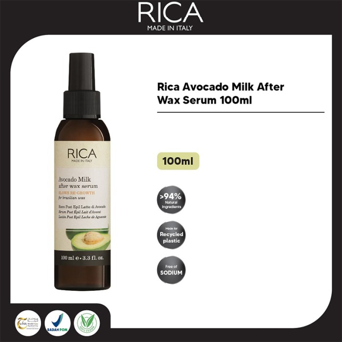 Rica Cosmetics Avocado Milk After Wax Serum 100ml