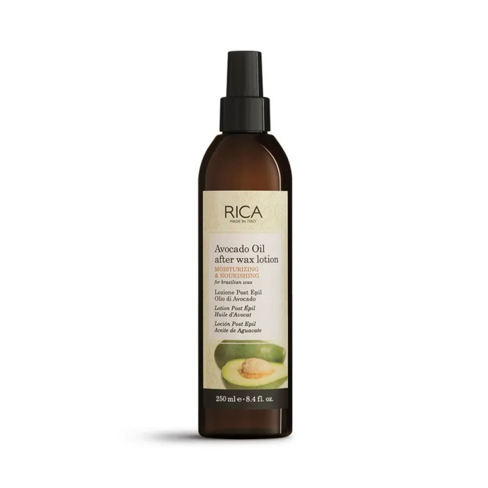 Rica Cosmetics Avocado Oil After Wax Lotion 250ml