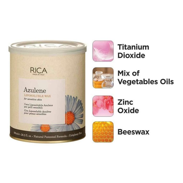 Rica Cosmetics Azulene Liposoluble Wax 800ml