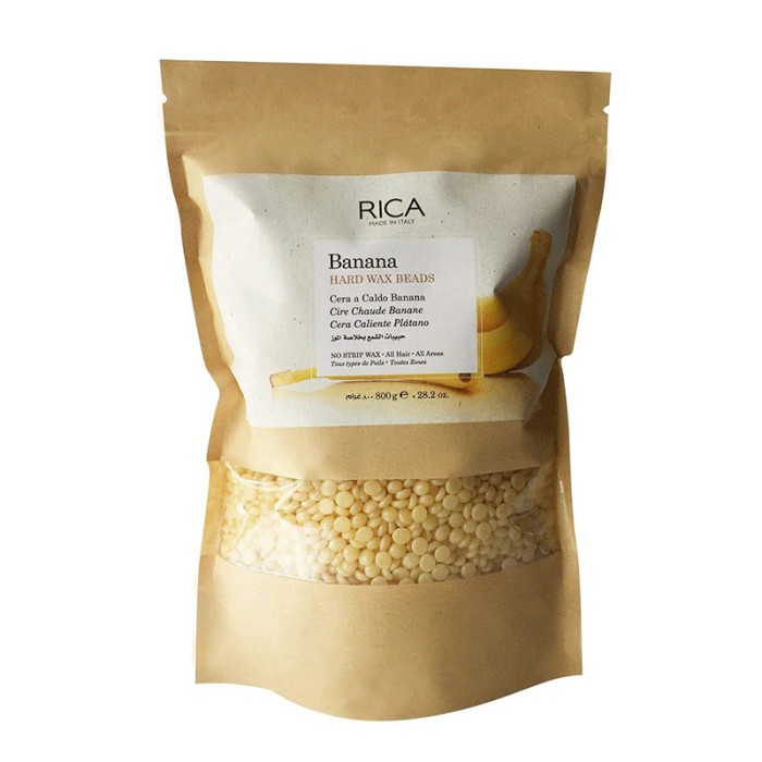 Rica Cosmetics Banana Hard Wax Beads 800gm