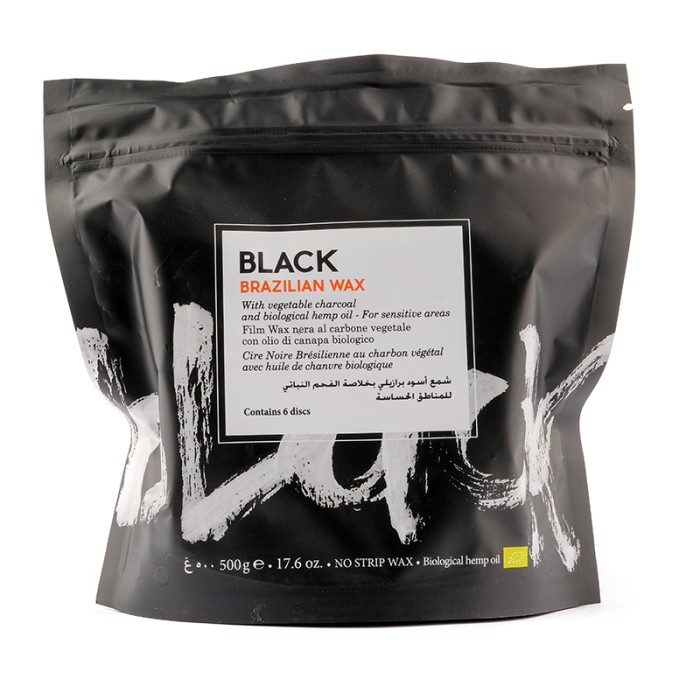 Rica Cosmetics Black Brazilian Disc Wax 500gm