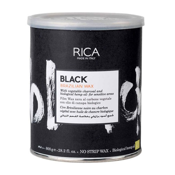 Rica Cosmetics Black Brazilian Wax 800ml