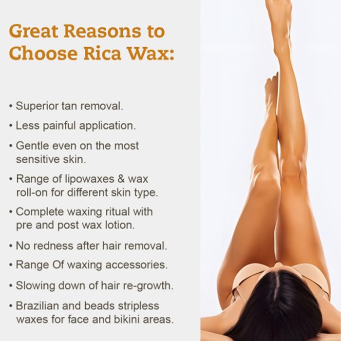 Rica Cosmetics Black Liposoluble Wax 100ml