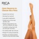 Rica Cosmetics Black Liposoluble Wax 400ml