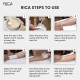 Rica Cosmetics Black Liposoluble Wax 400ml