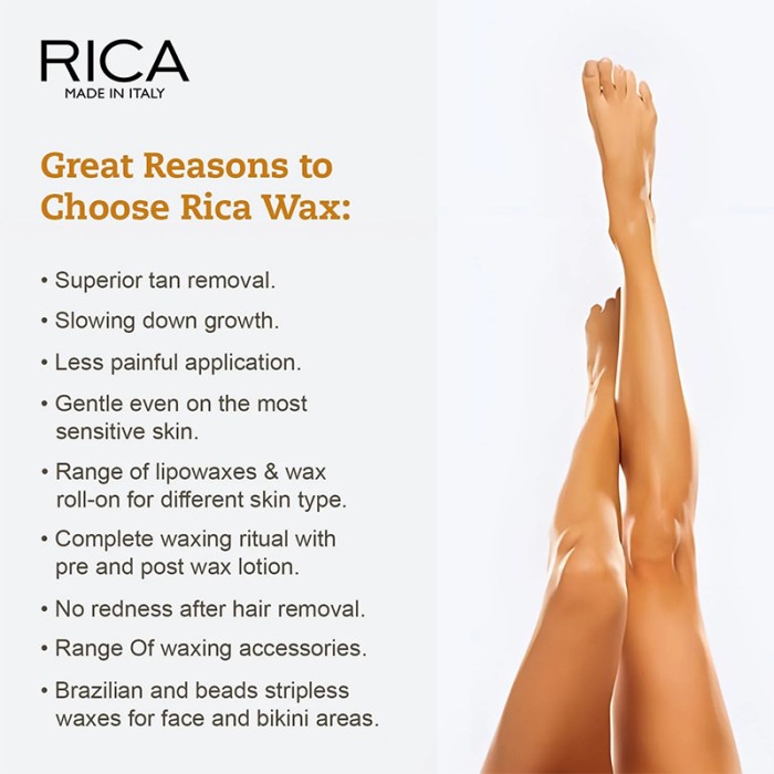 Rica Cosmetics Green Apple Liposoluble Wax 400ml