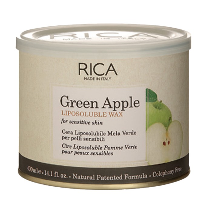 Rica Cosmetics Green Apple Liposoluble Wax 400ml