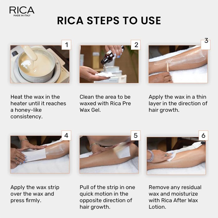 Rica Cosmetics Green Apple Liposoluble Wax 800ml
