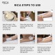 Rica Cosmetics Green Apple Liposoluble Wax 800ml