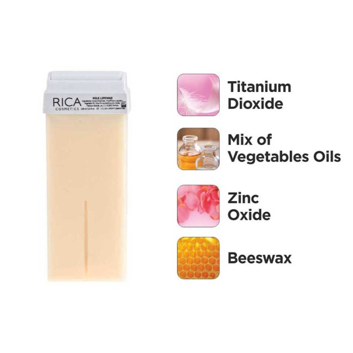 Rica Cosmetics Milk Liposoluble Wax 100ml