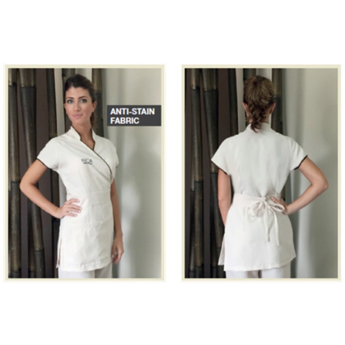 Rica Cosmetics Rica Kimono Biege 100% Polyester Uniform