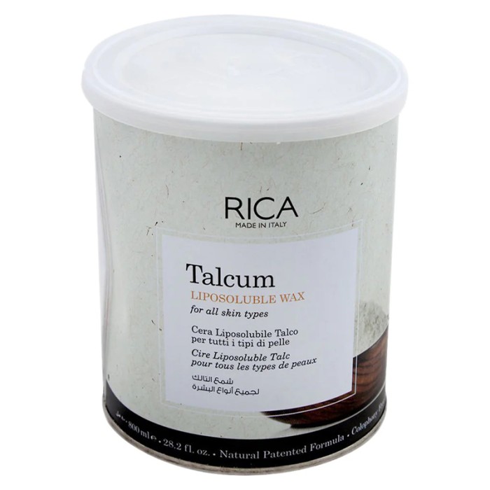 Rica Cosmetics Talcum Liposoluble Wax 800ml